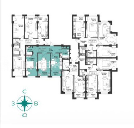 2-комн. кв., 79 м2 - 3